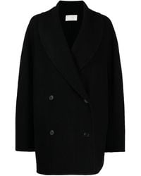 The Row - Polli Double-breasted Coat - Lyst