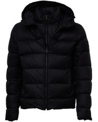 Fay - Quilted Hooded Coat - Lyst