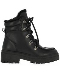 Mexx - Lace-Up Shearling Boots - Lyst