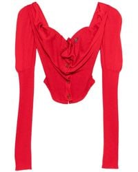 Vivienne Westwood - Bea Corset Cardigan - Lyst