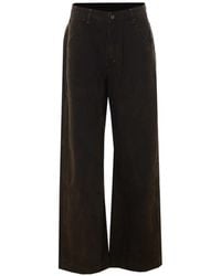 Elle - Logo-Patch Loose-Fit Jeans - Lyst