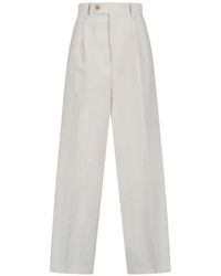 AURALEE - Pantalon De Costume À Plis - Lyst