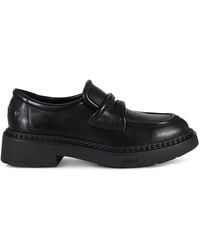 Ash - Penny Loafers Leather Flats - Lyst