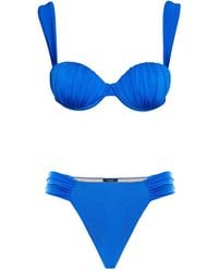 Noire Swimwear - Ruched Balconette Bikini - Lyst