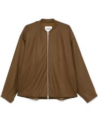 Jil Sander - Jacke Aus Wolle - Lyst
