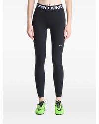 Nike - Legging Pro À Taille Siglée - Lyst