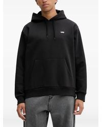 Vans - Logo-Print Drawstring Hoodie - Lyst