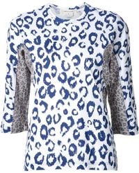 Comme des Garçons - Comme Des Garçons Leopard Print Top - Lyst