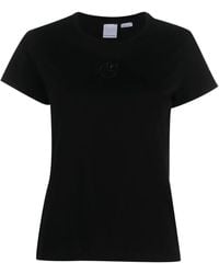 Pinko - T-Shirt Met Geborduurd Logo - Lyst