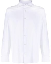 Fedeli - Spread-collar Button-up Shirt - Lyst