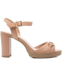 Geox - Sandali Walk Pleasure Con Fibbia 85Mm - Lyst
