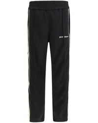 Palm Angels - Logo-Detail Stripe-Detail Track Pants - Lyst