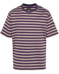 Needles - Striped Cotton T-shirt - Lyst
