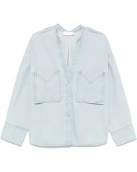 Christian Wijnants - Giacca-Camicia Denim Tango - Lyst