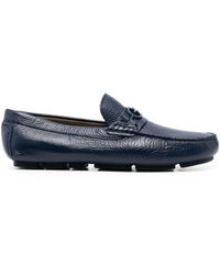 Baldinini - Round-toe Leather Loafers - Lyst