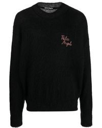 Palm Angels - Palm Intarsia Sweater Black - Lyst