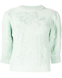 Cecilie Bahnsen - Maglione Con Ricamo - Lyst