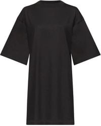 Loulou de Saison - Ayaz Drop-Shoulder Mini Dress - Lyst