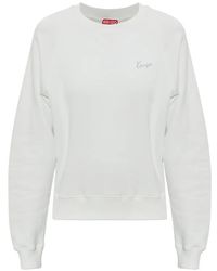 KENZO - Sweater Met Raglan Mouwen En Geborduurd Logo - Lyst