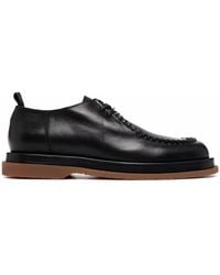 Buttero - Leather Derby Shoes - Lyst