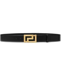Versace - Gürtel Mit Greca-Muster - Lyst