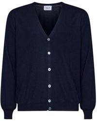 D4.0 - V-Neck Button-Up Cardigan - Lyst