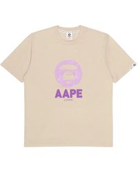 Aape By A Bathing Ape - Moonface Camo-Graphic T-Shirt - Lyst