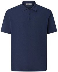 Corneliani - Pima Ice Fine-Knit Cotton Polo Shirt - Lyst
