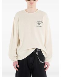 Carhartt - T-Shirt En Maille Gaufrée À Logo Imprimé - Lyst