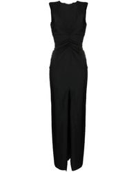 Amen - Ruched-Effect Maxi Dress - Lyst