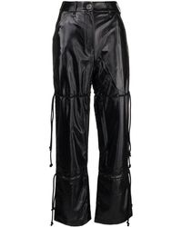 Song For The Mute - High-shine Finish Trousers - Lyst