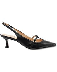 Madison Maison - Penny Buckle Slingback Pumps - Lyst