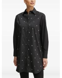 Karl Lagerfeld - Hemd aus Bio-Baumwolle - Lyst
