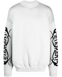 Vetements - Logo-Print Merino Wool Jumper - Lyst