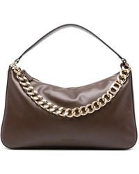 Twinset - Medium Liliane Chain-Embellished Shoulder Bag - Lyst