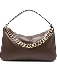 Twinset - Mittelgroße Liliane Schultertasche Mit Kettenverzierung - Lyst