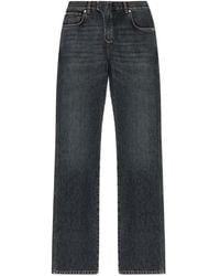 Balmain - Logo-Patch Jeans - Lyst