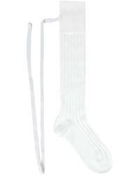 Ann Demeulemeester - Jost Ribbed Socks - Lyst