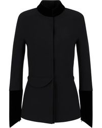 Giorgio Armani - Single-Breasted Jacket - Lyst