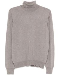 Tagliatore - Turtleneck Virgin-Wool Sweater - Lyst