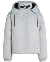 KARL LAGERFELD - Ikon Quilted Puffer Jacket - Lyst