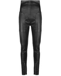 Rick Owens - High-Waisted Zip-Detail Trousers - Lyst