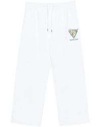 CASABLANCA - Tennis Club Embroidered Track Pants - Lyst