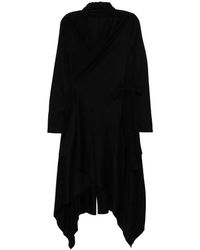 Limi Feu - Asymmetric Open-Front Coat - Lyst