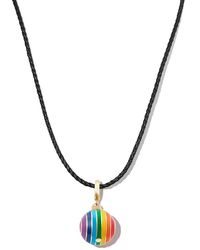 Lauren Rubinski - 14Kt-Charm Necklace - Lyst