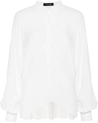 Styland - Batwing-style Crepe Shirt - Lyst