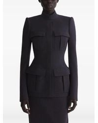 Mugler - Pocket Fitted Jacket - Lyst