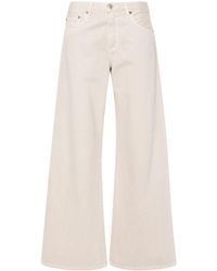 Agolde - Low-Rise Flared Clara Jeans - Lyst