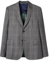 Paul Smith - Check Single-Breasted Blazer - Lyst