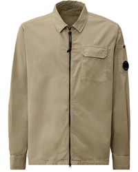 C.P. Company - Zip-Fastening Pocket Shirt Jacket - Lyst
